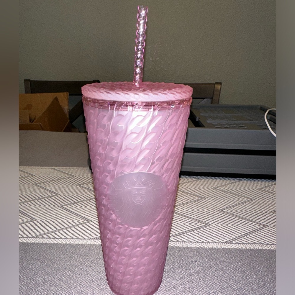 Starbucks cup/tumbler.